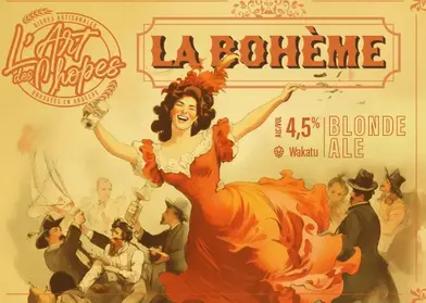 L'Art des Chopes - Bière "La Bohème" 33cl (blonde) 