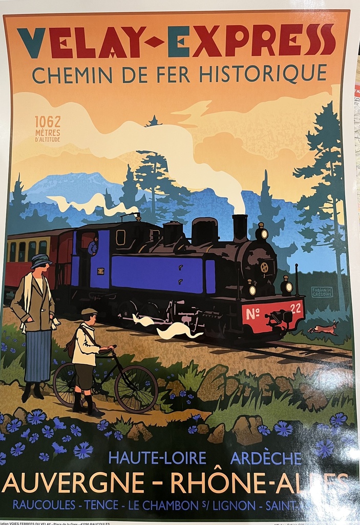 Affiche Velay Express n°2 (2025)
