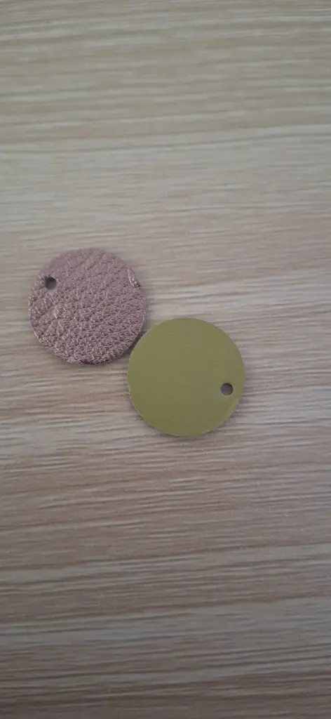 UN BIJOU A PARIS - Cuir 20 mm PEN Pistache / Mocha - cuir ( CCL0-CH3-D20)