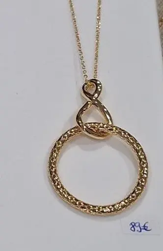 UN BIJOU A PARIS - Collier Infini COL- Laiton finition or (1241-500-0TU)